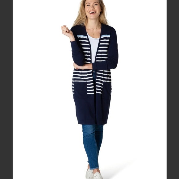 "Geja" Long Cardigan - Picture 3 of 4